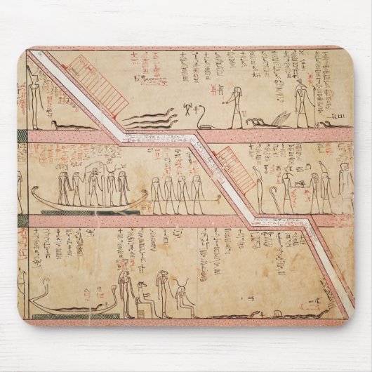 墓への石棺の降下 マウスパッド (正面)