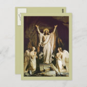 墓を開けるイエス ポストカード (正面/裏面)