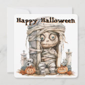 墓側のトラブル - ミイラのいたずら & 小さなモンスター (正面)