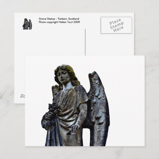 墓像はがき ポストカード (正面/裏面)