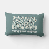 墓地おもしろいでゴースト幽霊を受けた ランバークッション (裏面)