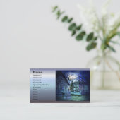 墓地および墓が付いている恐い墓地 名刺 (スタンド正面)