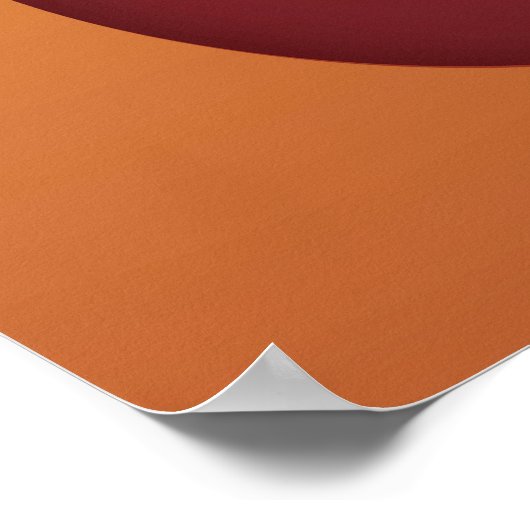 墓地にあるハロウィーンの恐ろしいペーパーカット ポスター (角)