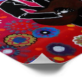 墓地にいるカップル ポスター (角)