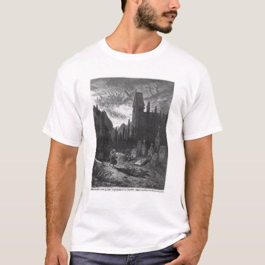 墓地のさまようユダヤ人 Tシャツ (正面)