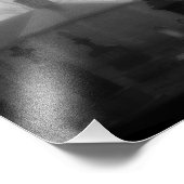 墓地のカラス不気味 フォトプリント            (角)