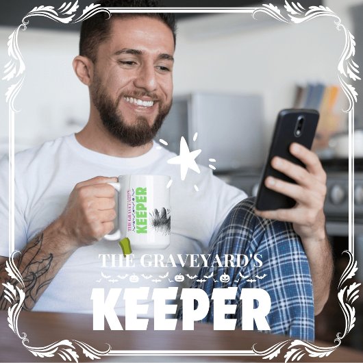 墓地のキーパー コーヒーマグカップ