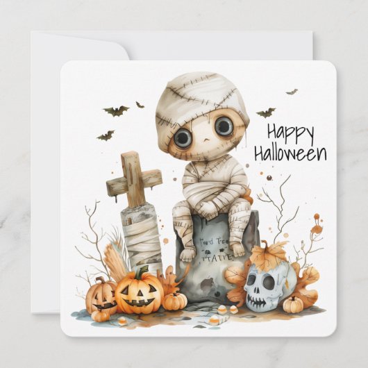 墓地のギグルス – A Mummy's Halloween Moment (正面)