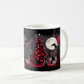 墓地のクリスマス コーヒーマグカップ (正面右)