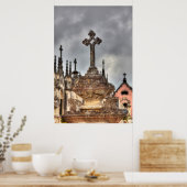 墓地のクロスアップ，ポルトガル ポスター (キッチン)