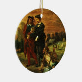 墓地のハムレットそしてHoratio、1859年(cの油 セラミックオーナメント (右)
