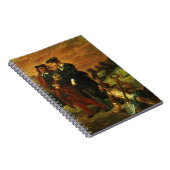 墓地のハムレットそしてHoratio、1859年(cの油 ノートブック (右側)