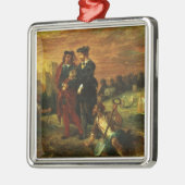 墓地のハムレットそしてHoratio、1859年(cの油 メタルオーナメント (左)