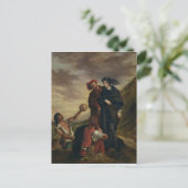 墓地のハムレットとホレイショ ポストカード (スタンド正面)