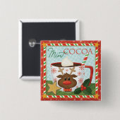 墓地のハロウィンのカボチャ 缶バッジ (正面&裏面)