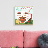 墓地のハロウィーンのカボチャ キャンバスプリント (インサイチュ (リビング))