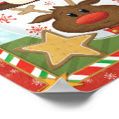 墓地のハロウィーンのカボチャ ポスター (角)