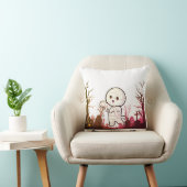 墓地の可愛いハロウィン不気味ミイラおもしろい- & クッション (椅子)