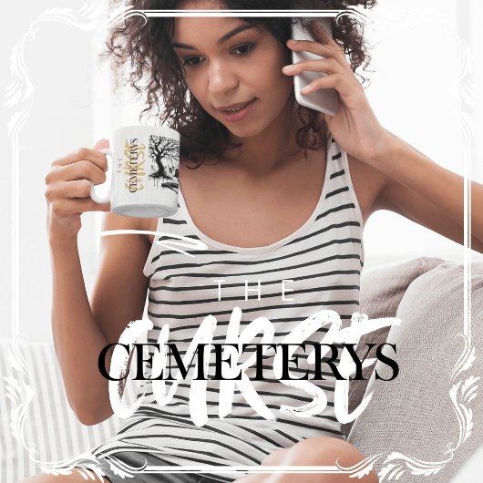 墓地の呪い コーヒーマグカップ