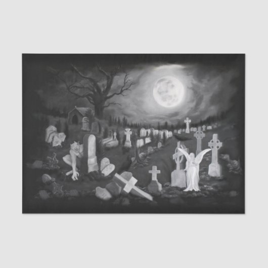 墓地の夜-エンジェル·ウィズ·デビル 薄葉紙 (正面)