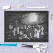 墓地の夜-エンジェル·ウィズ·デビル 薄葉紙 (クラフト)