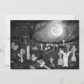 墓地の夜 – 天使と悪魔 (正面)