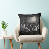 墓地の夜 – 天使と悪魔 クッション (椅子)