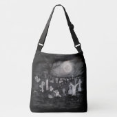 墓地の夜 – 天使と悪魔 クロスボディバッグ (正面)