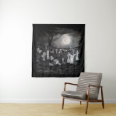 墓地の夜 – 天使と悪魔 タペストリー (インサイチュ)