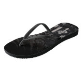 墓地の夜 – 天使と悪魔 ビーチサンダル (アングル)