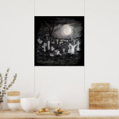 墓地の夜 – 天使と悪魔 ポスター (キッチン)