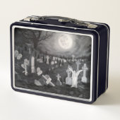 墓地の夜 – 天使と悪魔 メタルランチボックス (裏面)