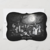 墓地の夜 – 天使と悪魔 招待状 (正面)