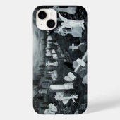 墓地の夜 – 悪魔と天使 Case-Mate iPhoneケース (裏面)
