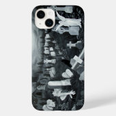 墓地の夜 – 悪魔と天使 Case-Mate iPhoneケース (裏面)