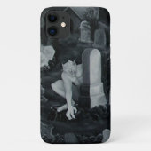 墓地の夜 – 悪魔 Case-Mate iPhoneケース (裏面)