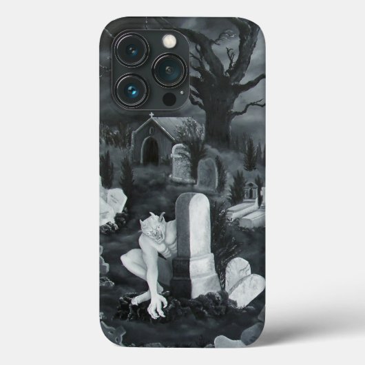 墓地の夜 – Devil Case-Mate iPhoneケース (裏面)