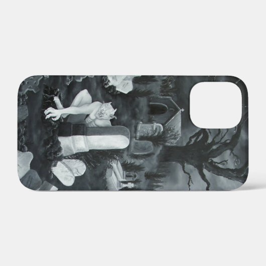 墓地の夜 – Devil Case-Mate iPhoneケース (裏面 (横))