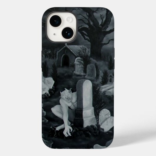 墓地の夜 – Devil Case-Mate iPhoneケース (裏面)