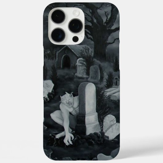 墓地の夜 – Devil Case-Mate iPhoneケース (裏面)