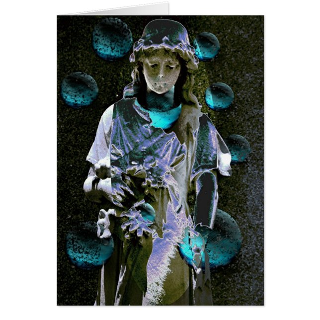 墓地の女の子# 3 (正面)