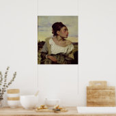 墓地の孤児、1824年 ポスター (キッチン)