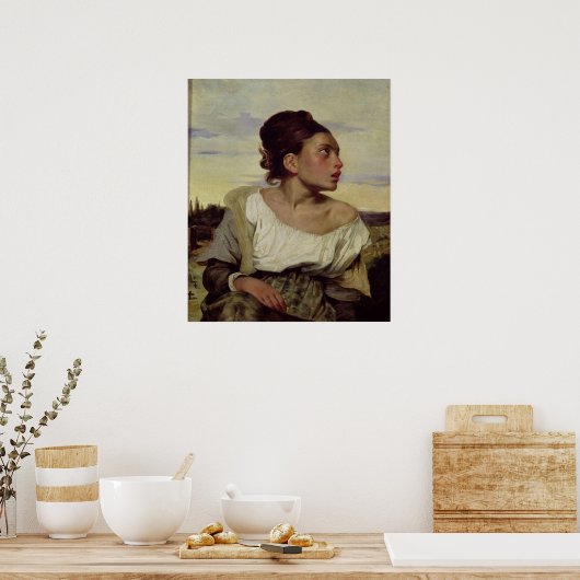 墓地の孤児、1824年 ポスター (キッチン)