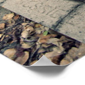 墓地の少女 ポスター (角)