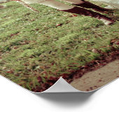 墓地の少女 ポスター (角)