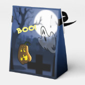 墓地の恐怖ハロウィーンの好意ボックス フェイバーボックス (裏面サイド)