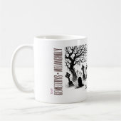 墓地の憂鬱 コーヒーマグカップ (左)