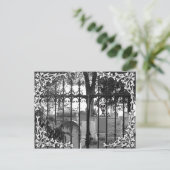 墓地の挨拶！ – はがき#4 ポストカード (スタンド正面)