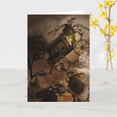 墓地の挨拶 カード (黄色い花)