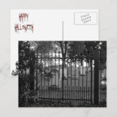 墓地の挨拶！ – ポストカード#1 ポストカード (正面/裏面)